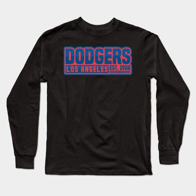 Los Angeles Dodgers 01 Long Sleeve T-Shirt by yasminkul